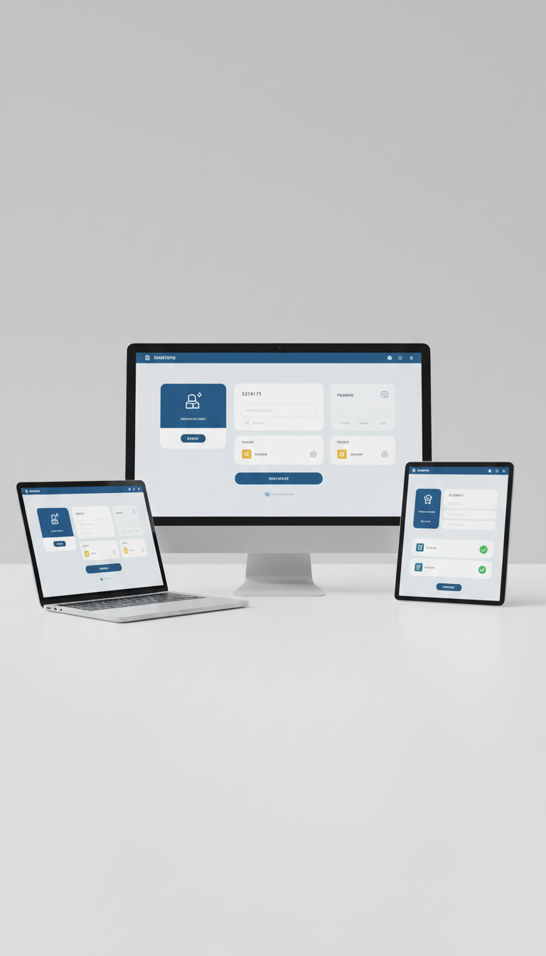 Plateforme réservation sur ordinateur